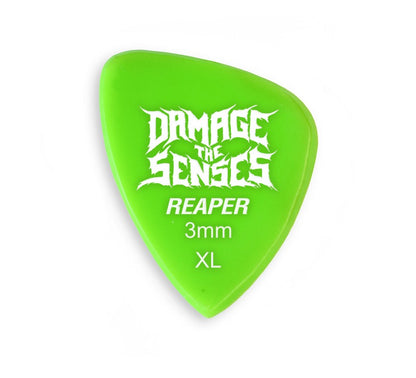 Acrylic Pick - Reaper 3mm (Apple Green) Damage The Senses