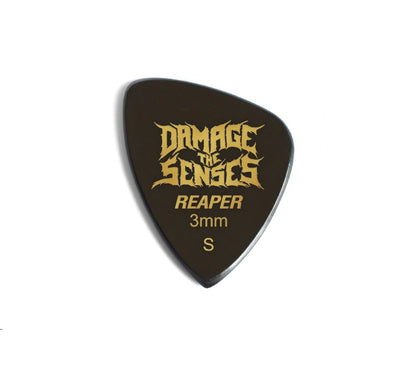 Acrylic Pick - Reaper 3mm (Black) Damage The Senses