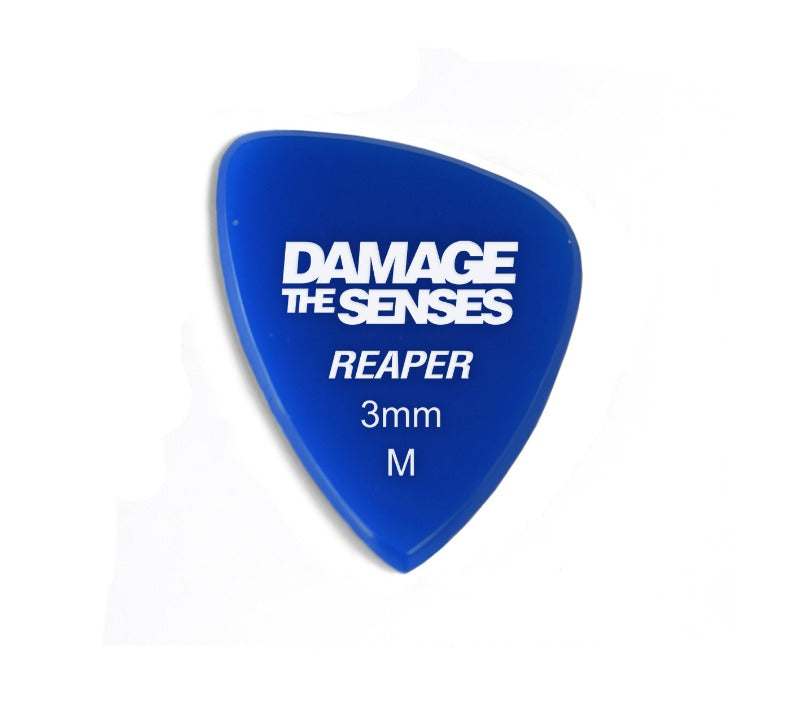 Acrylic Pick - Reaper 3mm (Blue) Damage The Senses