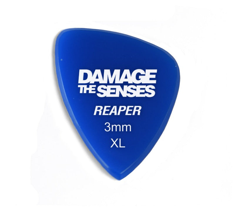 Acrylic Pick - Reaper 3mm (Blue) Damage The Senses