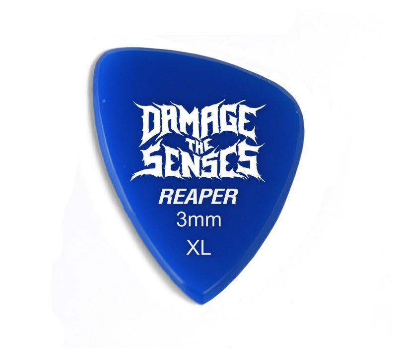 Acrylic Pick - Reaper 3mm (Blue) Damage The Senses