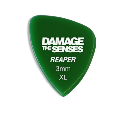 Acrylic Pick - Reaper 3mm (Green) Damage The Senses