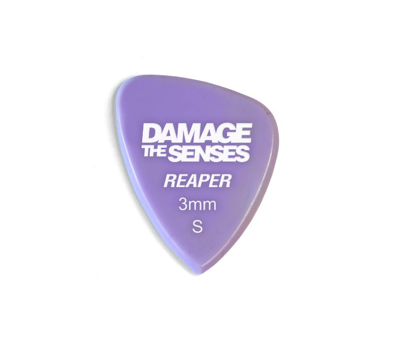 Acrylic Pick - Reaper 3mm (Lavender) Damage The Senses