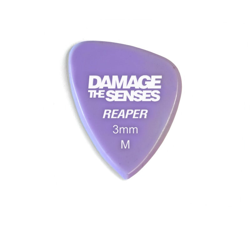 Acrylic Pick - Reaper 3mm (Lavender) Damage The Senses