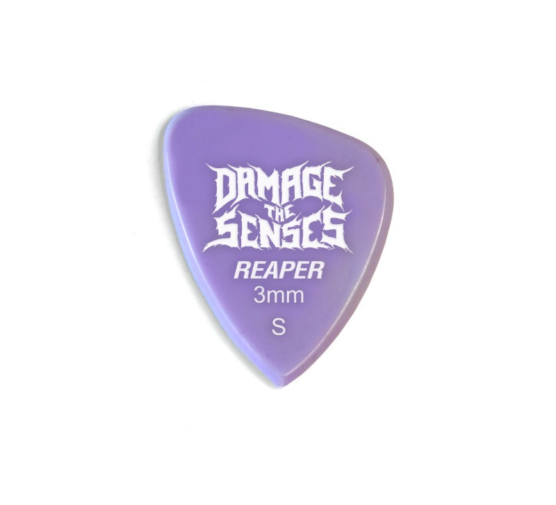 Acrylic Pick - Reaper 3mm (Lavender) Damage The Senses