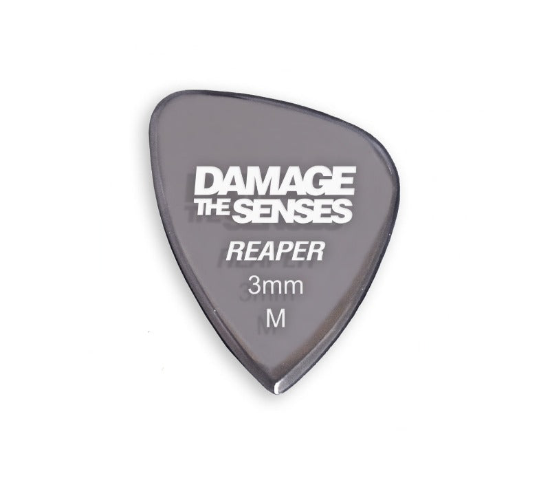 Acrylic Pick - Reaper 3mm (Smokey Purple) Damage The Senses