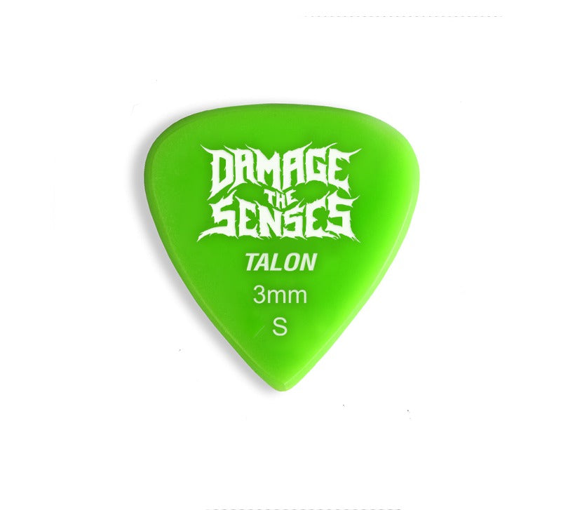 Acrylic Pick - Talon 3mm (Apple Green) Damage The Senses