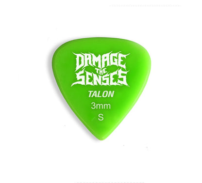 Acrylic Pick - Talon 3mm (Apple Green) Damage The Senses