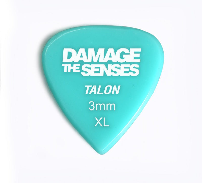 Acrylic Pick - Talon 3mm (Aqua) Damage The Senses