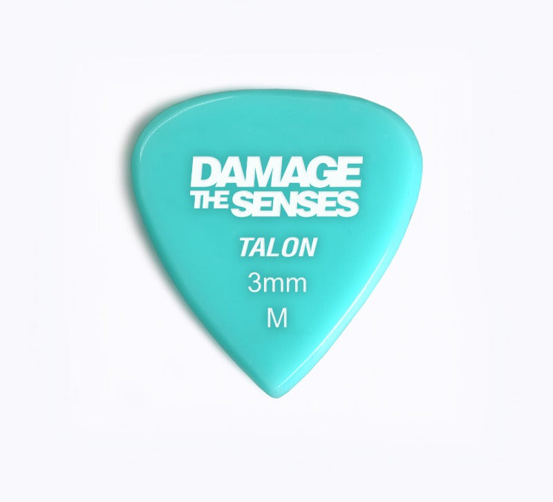 Acrylic Pick - Talon 3mm (Aqua) Damage The Senses