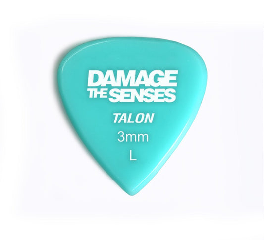 Acrylic Pick - Talon 3mm (Aqua) Damage The Senses