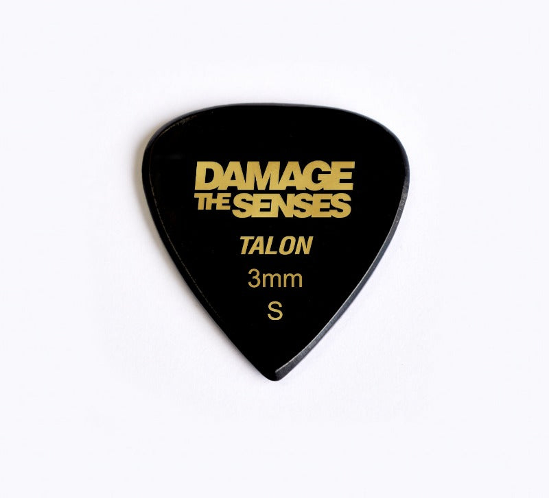 Acrylic Pick - Talon 3mm (Black) Damage The Senses