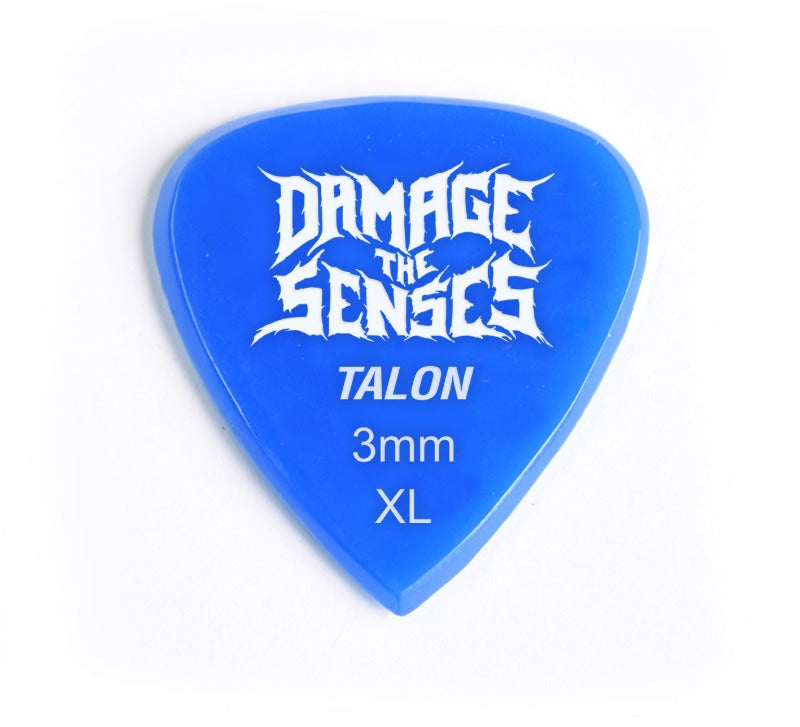 Acrylic Pick - Talon 3mm (Blue) Damage The Senses