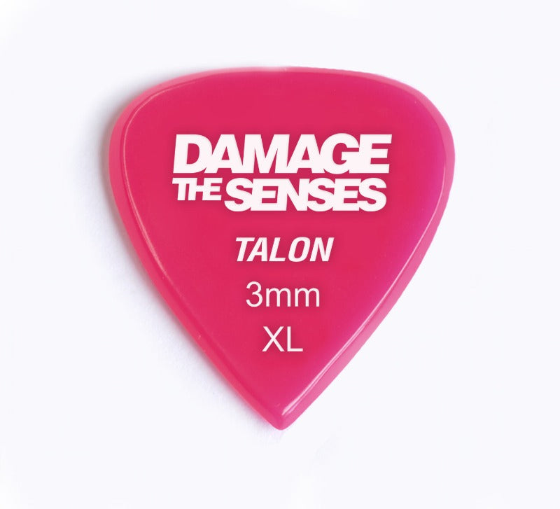 Acrylic Pick - Talon 3mm (Fuschia) Damage The Senses