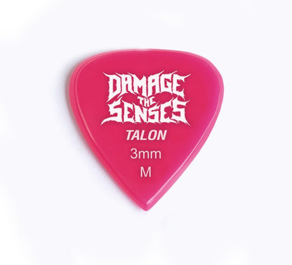 Acrylic Pick - Talon 3mm (Fuschia) Damage The Senses