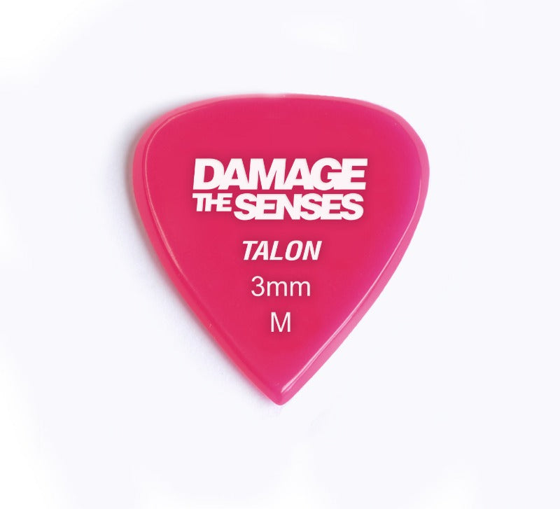 Acrylic Pick - Talon 3mm (Fuschia) Damage The Senses