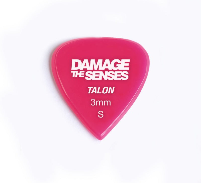 Acrylic Pick - Talon 3mm (Fuschia) Damage The Senses