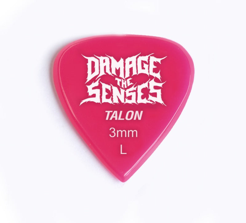 Acrylic Pick - Talon 3mm (Fuschia) Damage The Senses