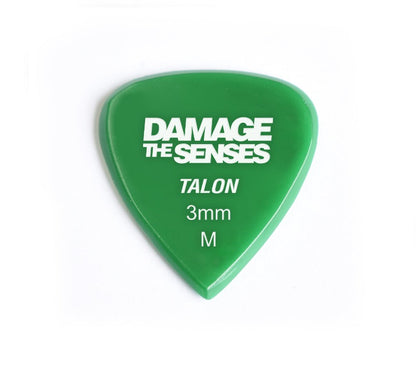 Acrylic Pick - Talon 3mm (Green) Damage The Senses