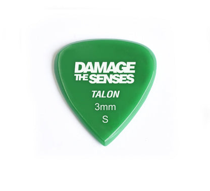 Acrylic Pick - Talon 3mm (Green) Damage The Senses