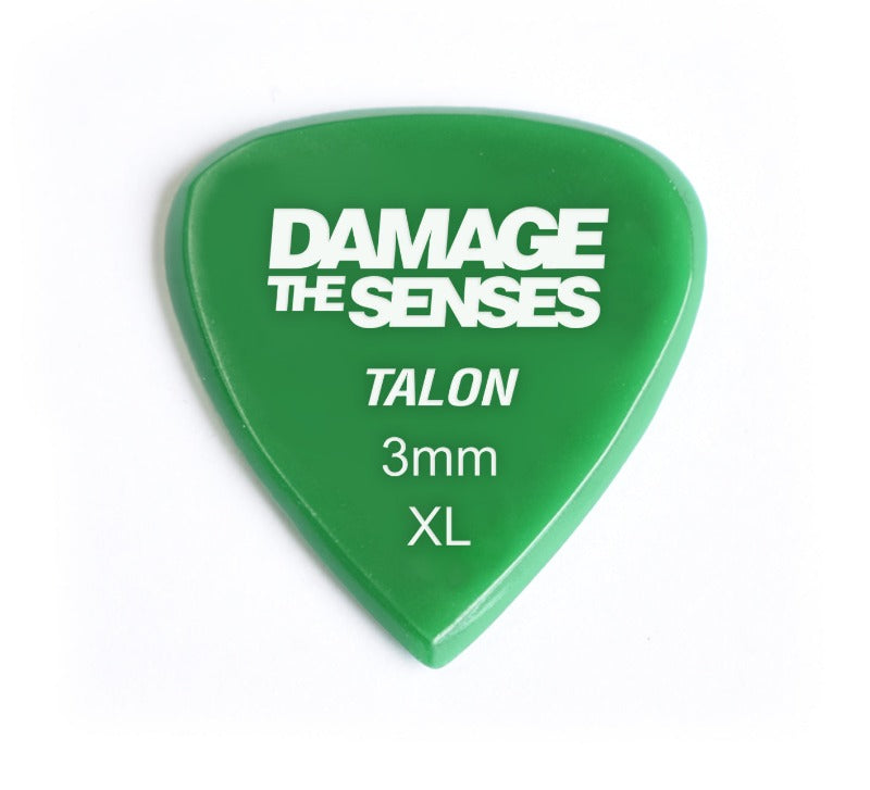 Acrylic Pick - Talon 3mm (Green) Damage The Senses