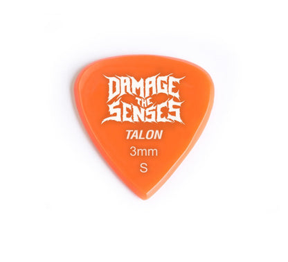 Acrylic Pick - Talon 3mm (Orange) Damage The Senses