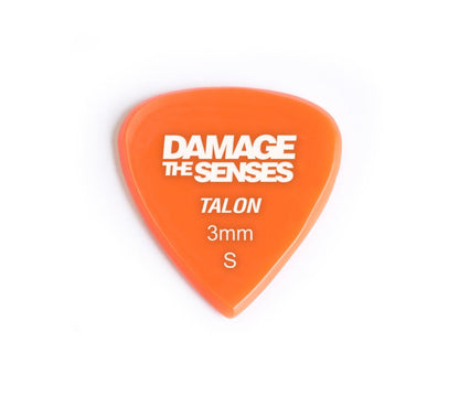 Acrylic Pick - Talon 3mm (Orange) Damage The Senses