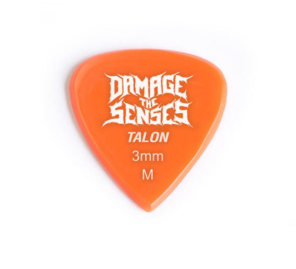 Acrylic Pick - Talon 3mm (Orange) Damage The Senses