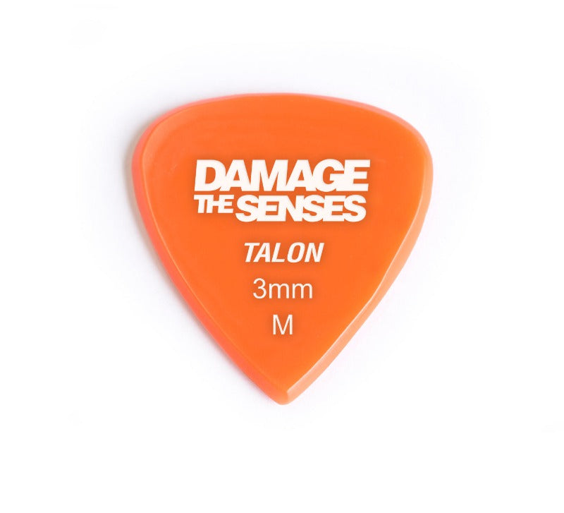 Acrylic Pick - Talon 3mm (Orange) Damage The Senses