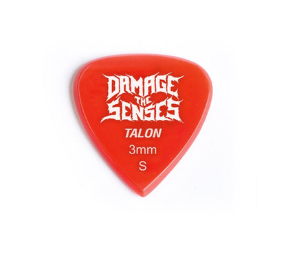 Acrylic Pick - Talon 3mm (Red) Damage The Senses