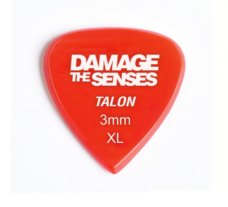 Acrylic Pick - Talon 3mm (Red) Damage The Senses