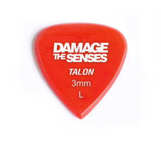 Acrylic Pick - Talon 3mm (Red) Damage The Senses