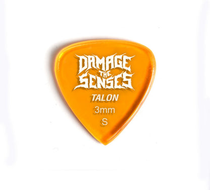 Acrylic Pick - Talon 3mm (Trans Orange) Damage The Senses