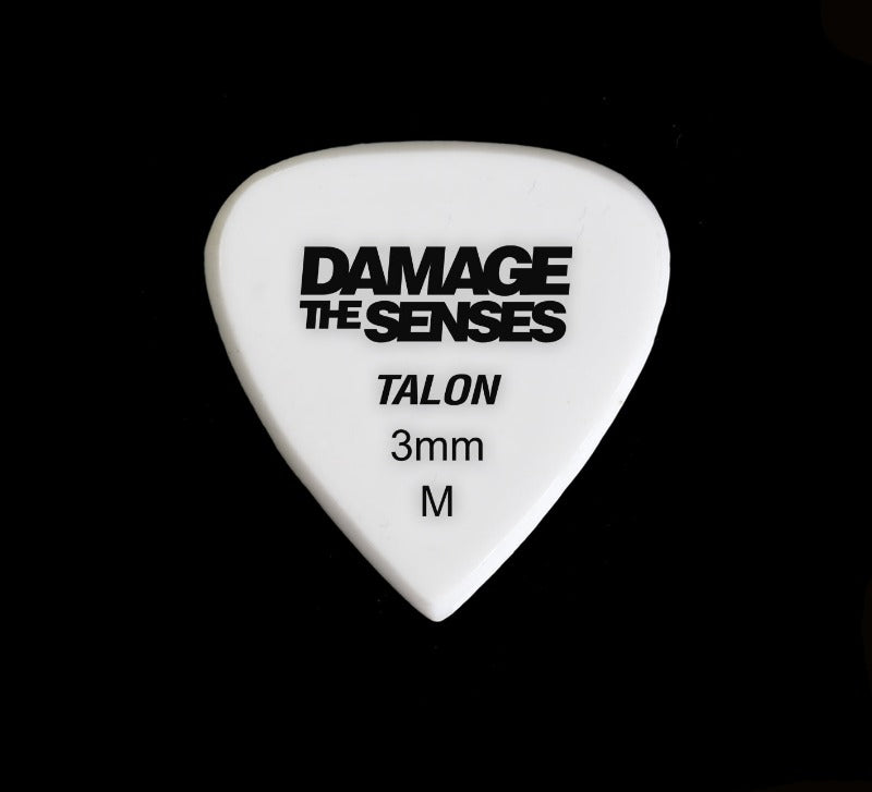 Acrylic Pick - Talon 3mm (White) Damage The Senses