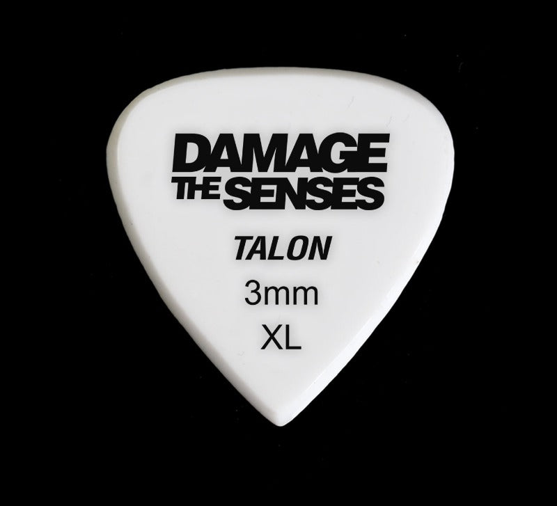 Acrylic Pick - Talon 3mm (White) Damage The Senses