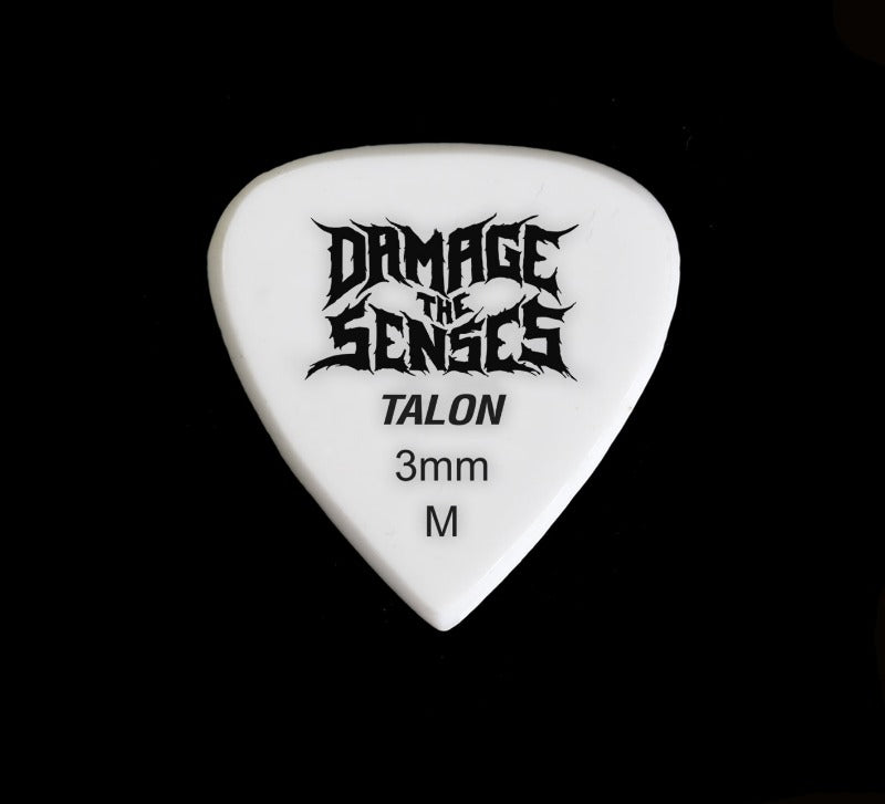 Acrylic Pick - Talon 3mm (White) Damage The Senses