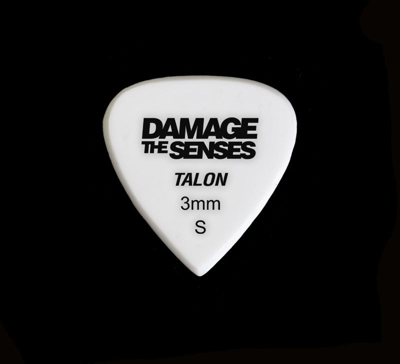 Acrylic Pick - Talon 3mm (White) Damage The Senses