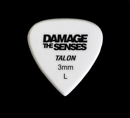 Acrylic Pick - Talon 3mm (White) Damage The Senses