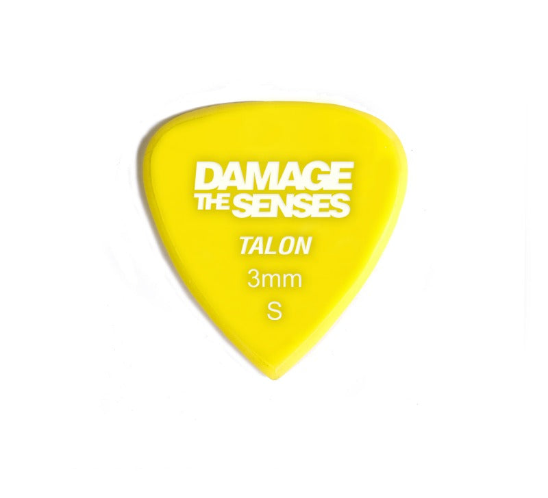 Acrylic Pick - Talon 3mm (Yellow) Damage The Senses