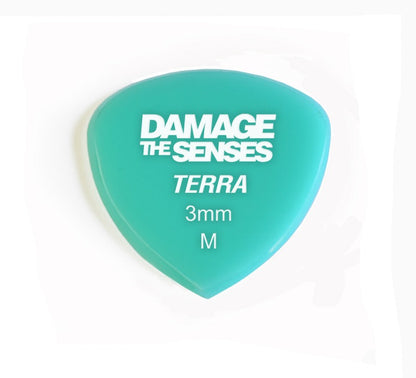 Acrylic Pick - Terra 3mm (Aqua) Damage The Senses