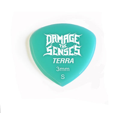 Acrylic Pick - Terra 3mm (Aqua) Damage The Senses