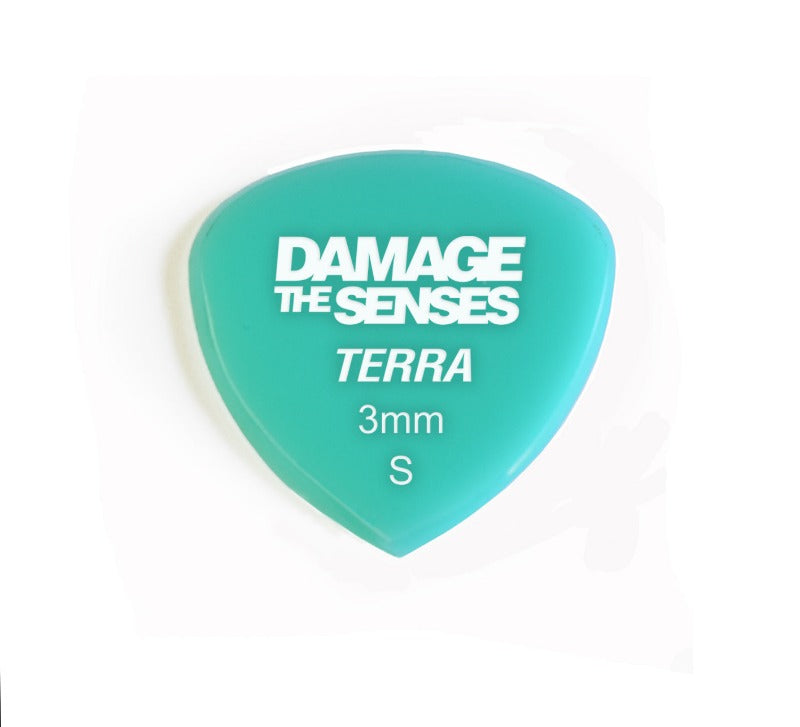 Acrylic Pick - Terra 3mm (Aqua) Damage The Senses