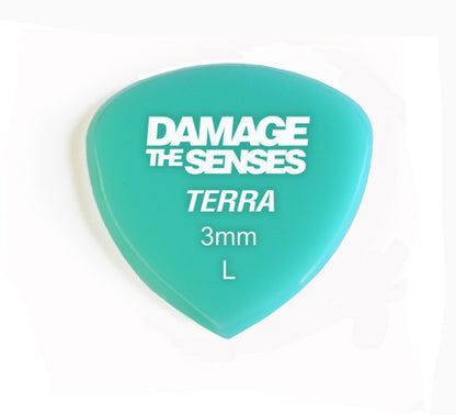 Acrylic Pick - Terra 3mm (Aqua) Damage The Senses