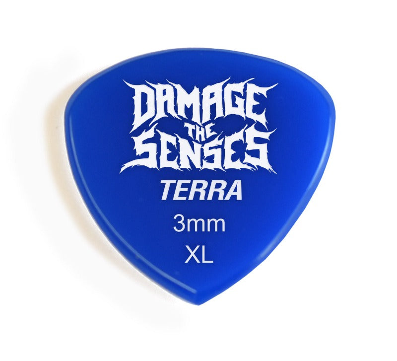 Acrylic Pick - Terra 3mm (Blue) Damage The Senses