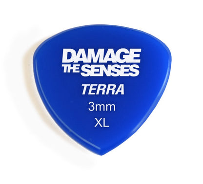 Acrylic Pick - Terra 3mm (Blue) Damage The Senses