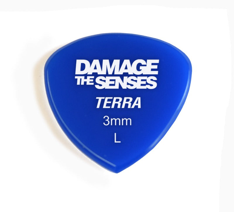 Acrylic Pick - Terra 3mm (Blue) Damage The Senses