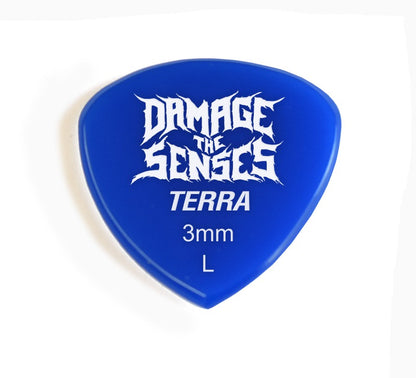 Acrylic Pick - Terra 3mm (Blue) Damage The Senses