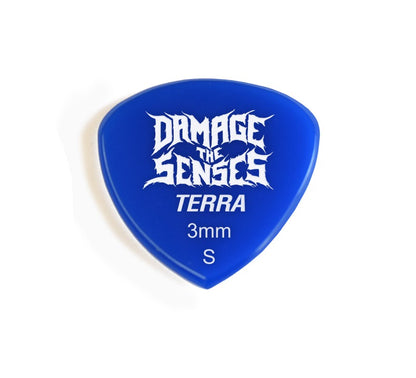 Acrylic Pick - Terra 3mm (Blue) Damage The Senses