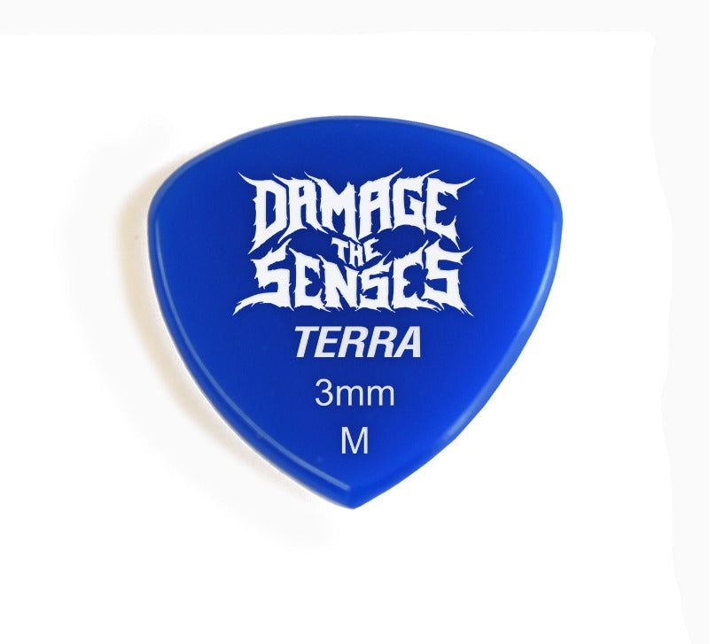 Acrylic Pick - Terra 3mm (Blue) Damage The Senses