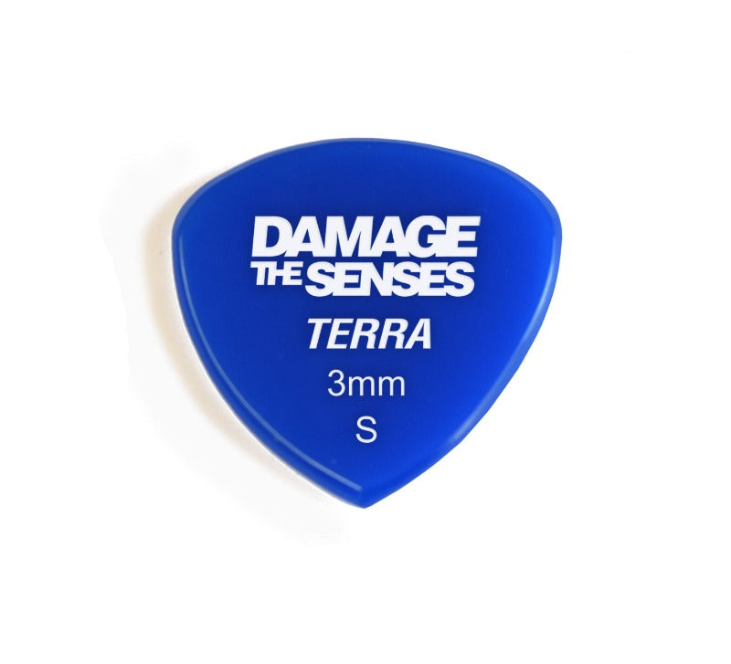 Acrylic Pick - Terra 3mm (Blue) Damage The Senses